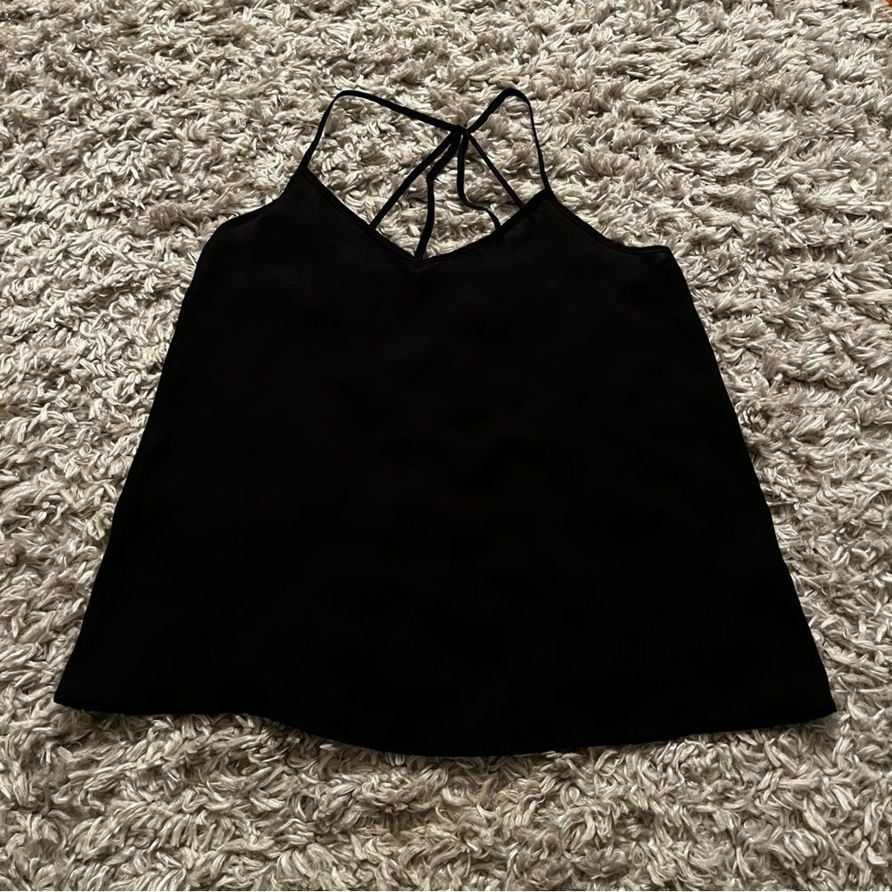 Abercrombie black blouse size small